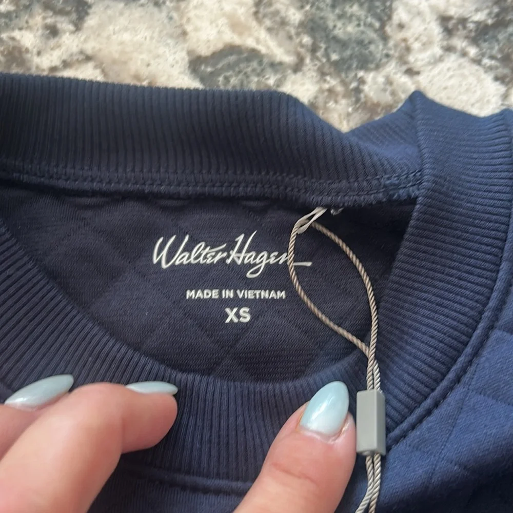 NWT Walter Hagen quilted sweatshirt - Picture 4 of 5
